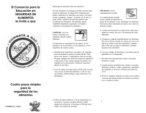 seguridad en alimentos