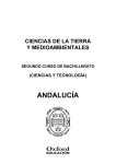 Programación Nueva Exedra Ciencias de la Tierra 2º Bach. Andalucía