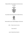 Benemérita Universidad Autónoma de Puebla Facultad de Ciencias