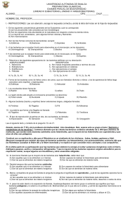 examen de biodiversidad unidad iii y iv