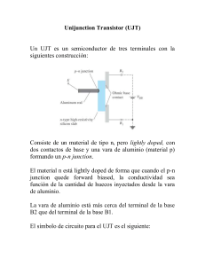 Unijunction Transistor (UJT)