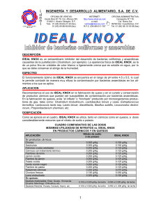 espectro - INGENIER&Iacute;A Y DESARROLLO ALIMENTARIO, SA DE CV