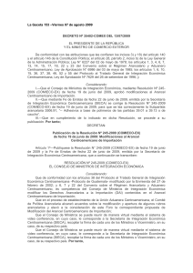 decreto n&ordm; 35402-comex del 13/07/2009