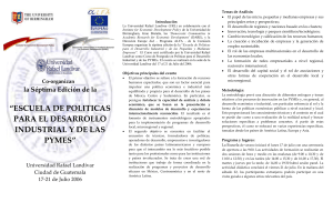 Comit&eacute; Organizador - Universidad Rafael Land&iacute;var