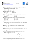 ejercicios de trigonometría (4º eso a)