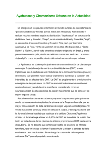 Ayahuasca y Chamanismo Urbano en la Actualidad