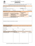 Formulario único para el registro de la evaluación diagnóstica