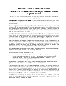 Informar a las familias es la mejor defensa contra