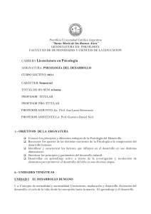 Psicología del Desarrollo