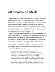 El Principio de Mach