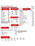 Información Económica - Banco Central de Cuba