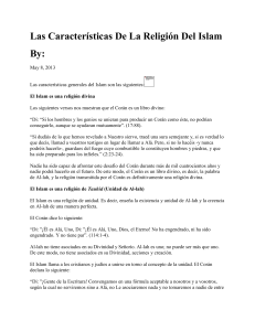 Las Características De La Religión Del Islam | Temasislamicos.com
