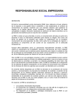 Responsabilidad Social Empresaria