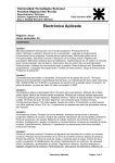 Electrónica Aplicada - FRSN - Universidad Tecnológica Nacional