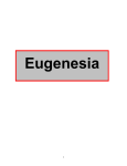 Criterios para enjuiciar las prácticas eugenésicas