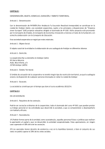 Estatutos - Junta de Andalucía