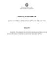 proyecto de declaracion - Honorable Cámara de diputados de la