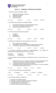 guía nº 12 : hormonas y reproducción humana