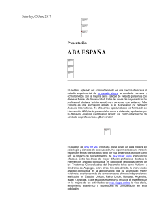 ABA ESPAÑA - ABA ESPAÑA