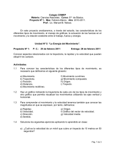 Nombre - Colegio CEMEP