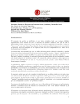 Universidad Nacional de Quilmes Secretaría de Posgrado Carrera