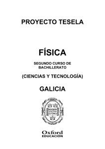 Programación Tesela Física 2º Bach. Galicia