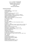 L. S. S. “ C. Cavalleri”- Parabiago (MI) Programma svolto a.s. 2013