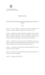 proyecto de declaracion - Honorable Cámara de diputados de la