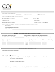 patient information form/ formulario de