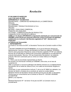 Resolución Nº 002-2008/CCD-INDECOPI Lima, 9 de enero de 2008