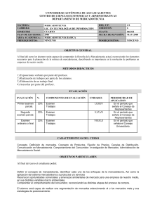 mercadotecnia - Depto. Sistemas de Información