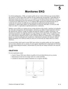 Monitoreo EKG Exp 5