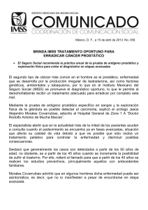 BRINDA IMSS TRATAMIENTO OPORTUNO PARA ERRADICAR