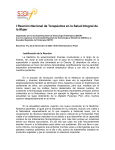 I Congreso Nacional de la Sociedad Española de Fitoterapia (SEGIF)