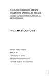 Mastocitosis (Dr. Pablo Rosso)