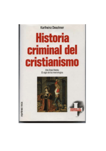 Historia Criminal del Cristianismo Tomo VI