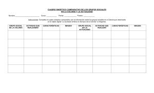 cuadro sinóptico comparativo de los grupos sociales