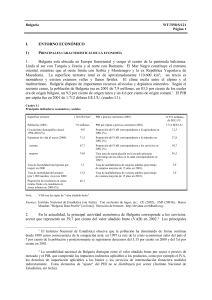 El entorno económico