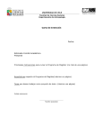 Carta de Intención - Universidad de Chile