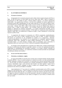 El entorno económico