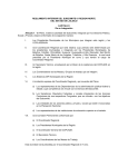 Reglamento Interior del Subcomité 01 Región Norte.