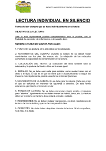 PROYECTO LINGÜÍSTICO DE CENTRO, CEIP SALVADOR