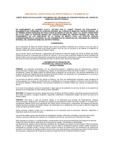 PUBLICADO EN LA GACETA OFICIAL DEL DISTRITO FEDERAL EL