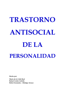 trastorno - psicomed