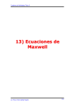 Cuaderno de Actividades: Física II 13) Ecuaciones de Maxwell 13
