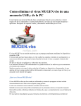 ¿Cómo eliminar el virus MUGEN de la computadora?