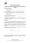 Ficha de Inscripción - Ayuntamiento de Tuéjar