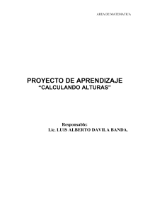proyecto de aprendizaje