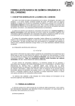 FORMULACIÓN BASICA DE QUÍMICA ORGÁNICA O DEL