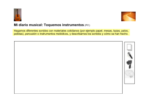 My Music Journal: Let`s play instruments (PI1)